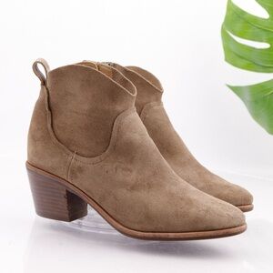 UGG Women's Tan Suede Ankle Boots